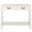 Athena 2 Drawer Console Table in Distressed White