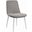 Athena Dining Chair Set of 2 In Grey Fabric