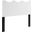 Athena Performance Velvet Full/Queen Headboard In White