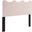 Athena Performance Velvet Twin Headboard In Pink
