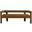 Athena Velvet Bench In Saddle