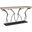 Atlas Console Table In Gray And Wood