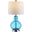 Atlas Table Lamp in Blue