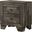 Atticus Night Stand In Gray