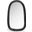 Auberge Mirror In Black and Antique Black