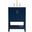 Aubrey 24 Inch Single Bathroom Vanity In Blue