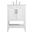 Aubrey 24 Inch Single Bathroom Vanity In White