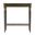 Aubrey 29 Inch Rectangular Console Table with Lower Open Shelf In Pastel Green