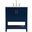 Aubrey 30 Inch Single Bathroom Vanity In Blue