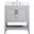 Aubrey 30 Inch Single Bathroom Vanity In Grey With Backsplash