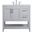Aubrey 36 Inch Single Bathroom Vanity In Grey