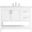 Aubrey 42 Inch Single Bathroom Vanity In White