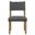 Aubrey Side Chair Set of 2 In Brown