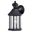 Auburn Dualux 6.25 Inch Outdoor Motion Sensor Wall Light In Textured Black