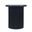 Auden 24 Inch Round Fluted Pedestal Base End Table In Black