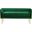 Audrey Velvet Bench In Green