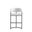 Augusta Barstool In White
