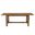 Augustus Rectangular Dining Table In Spice Tan