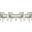 Aura Gray and White Dining Arm Chair Outdoor Patio Wicker Rattan Set of 4