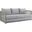Aura Gray Outdoor Patio Wicker Rattan Sofa