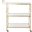 Aurelius Gold and Mirror Top Bar Cart