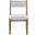 Aurora Cresent Chair In Latte