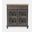 Aurora Hills Country Wire Brushed 2 Door Accent Chest In Brushed Grey