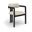 Aurum Vegan Leather Upholstered Dining Chair Set of 2 In Beige