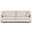 Ava Woven Performance Fabric 90-inch Sofa In Cream