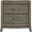 Avalon Nightstand with Charging Station In Brown