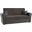 Avalon Upholstered Convertible Loveseat with Storage In Gray