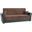 Avalon Upholstered Convertible Sofabed with Storage In Brown