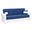 Avalon Upholstered Convertible Sofabed with Storage In Sky Blue