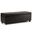 Avalon Vegan Faux Leather Storage Ottoman Bench In Tanners Brown