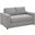 Avendale Linen Blend Loveseat In Gray