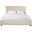 Avery Fabric California King Panel Bed In Espresso