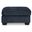 Aviemore Oversized Accent Ottoman In Ink