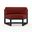 Avion Curve Seat Set of 2 In Canvas Henna and Black