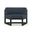 Avion Curve Seat Set of 2 In Spectrum Indigo and Black