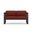 Avion Loveseat In Canvas Henna and Black
