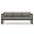 Avion Sofa In Canvas Charcoal and Black