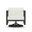 Avion Swivel Rocker In Canvas Natural and Slate