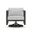 Avion Swivel Rocker In Cast Silver and Slate