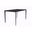Avo 55 Inch Dining Table In Black