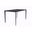Avo 55 Inch Dining Table In Clear