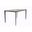 Avo 55 Inch Dining Table In Deep Grey
