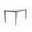 Avo 55 Inch Dining Table In White and Grey