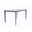 Avo 55 Inch Dining Table In White
