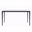 Avo 62 Inch Dining Table with Sintered Stone Top In Black and White