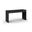 Avro Solid Wood and Oak Veneer Desk In Black